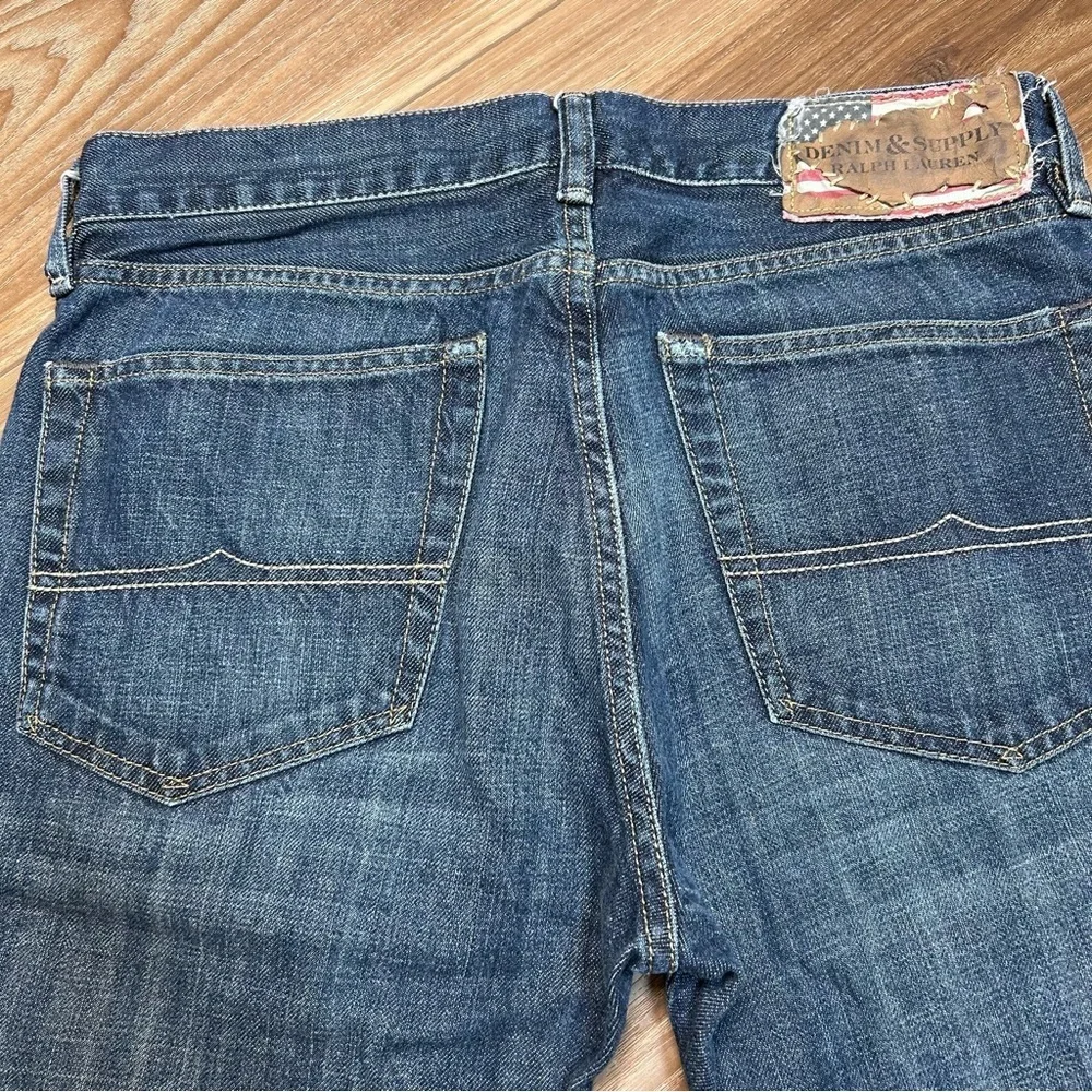 Denim Supply Ralph Lauren men’s slim jeans size 32x32 camouflage American flag